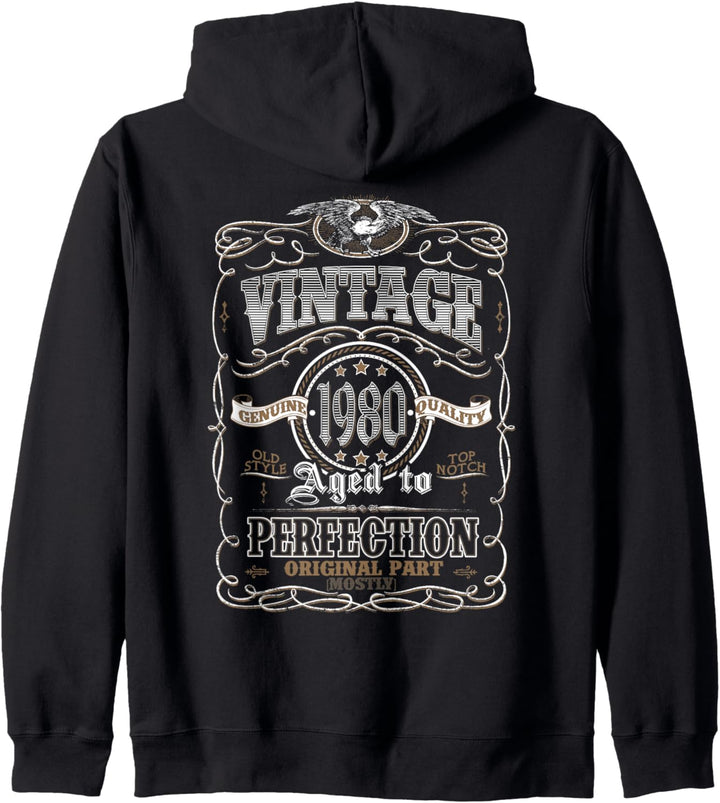 Geburtstagsgeschenk zum 43. Geburtstag 1980. Geburtstagsgeschenk 43 Kapuzenjacke