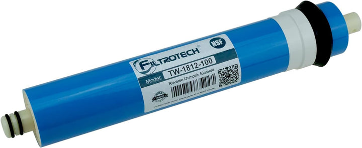 3-Stufige Umkehr Osmose Wasserfilter Mobile Umkehrosmose Anlage 100 GPD Membrane Wasseraufbereitung