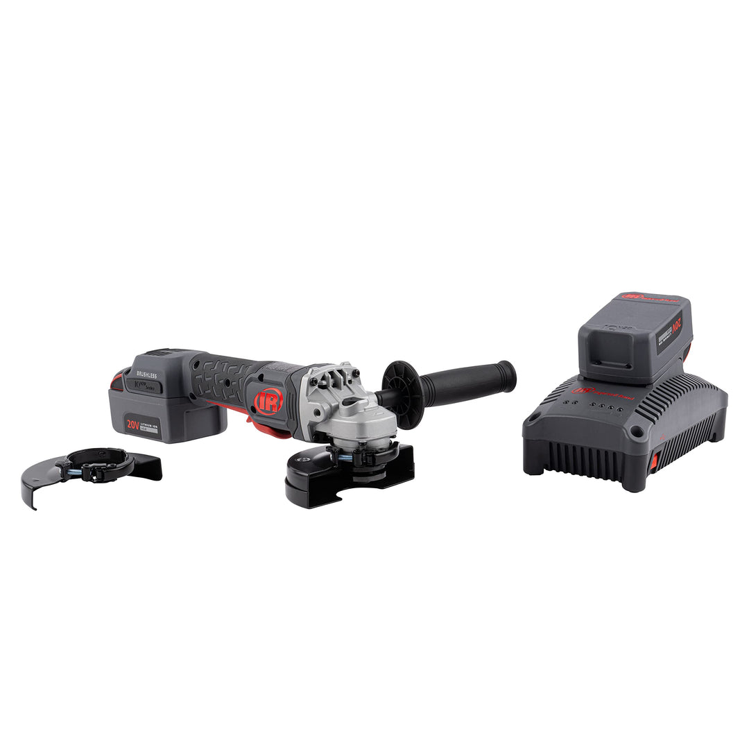 Ingersoll Rand Akku-Winkelschleifer G5351M-K22-EU, 20 V Akku-Winkelschleifer und -Trennschleifer, 2-