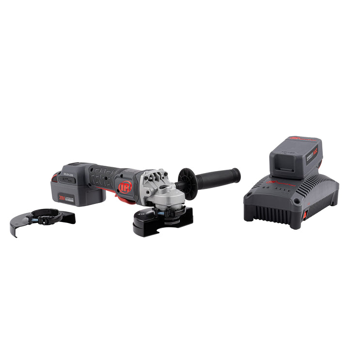Ingersoll Rand Akku-Winkelschleifer G5351M-K22-EU, 20 V Akku-Winkelschleifer und -Trennschleifer, 2-