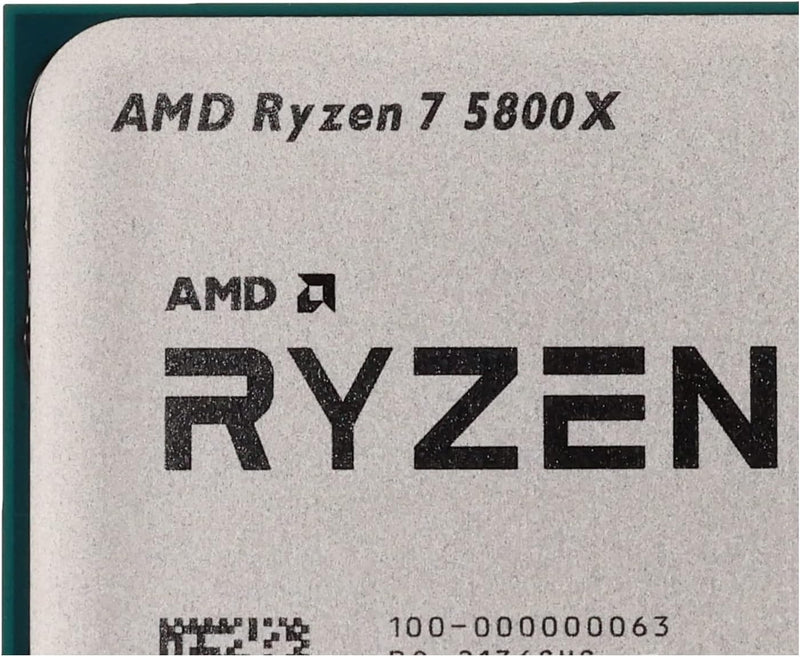 AMD Ryzen 7 5800X 8-core, 16-Thread Desktop Processor, bis zu 4.7GHz Processor Single, Processor Sin