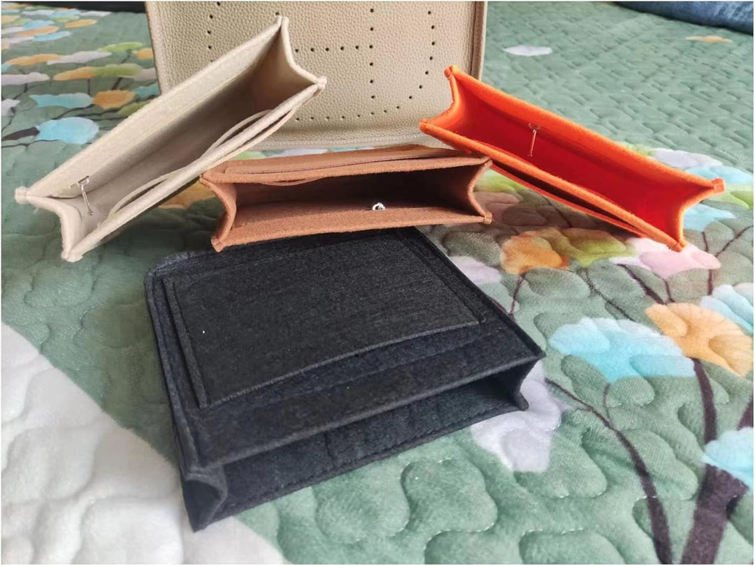 Lckaey Filz-Organizer für Hermes Evelyne III TPM PM GM Tascheneinsatz Mini 16 29 33 Tasche Geldbörse