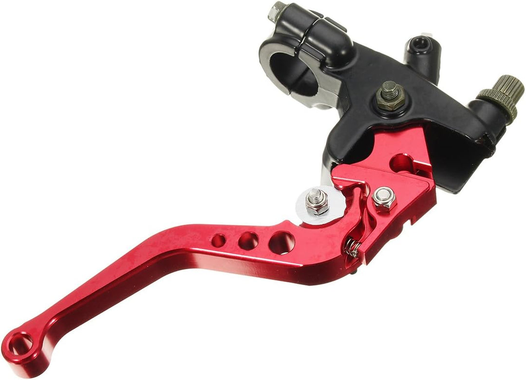 C-FUNN 7/8Inch 22Mm CNC Universal Motorcycle Brake Clutch Master Cylinder Lever Reservoir - Lila, Li