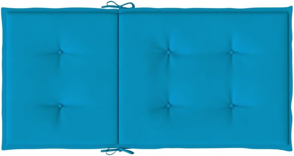 vidaXL Gartenstuhlauflagen 4 STK., Niedriglehner Auflagen für Gartenstühle, Stuhlauflage Stuhlkissen