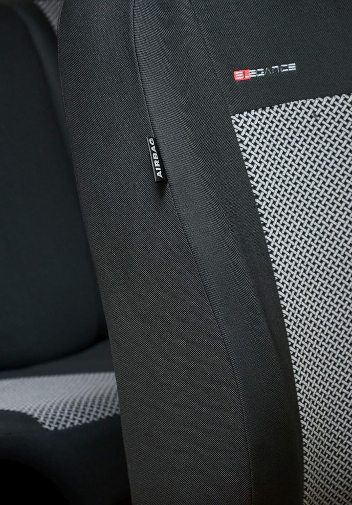 Universal Sitzbezüge Schonbezüge Sitzschoner Velour + Strickpolster oder Öko-Leder + künstliches Wil
