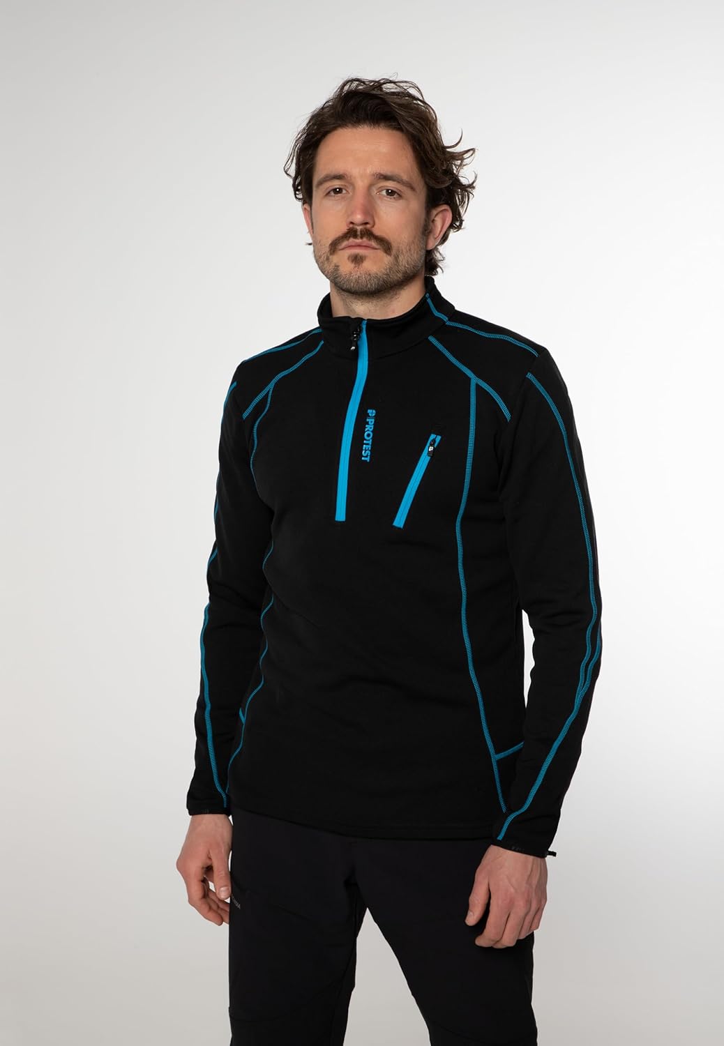 Protest Men Humans XL True Black, XL True Black