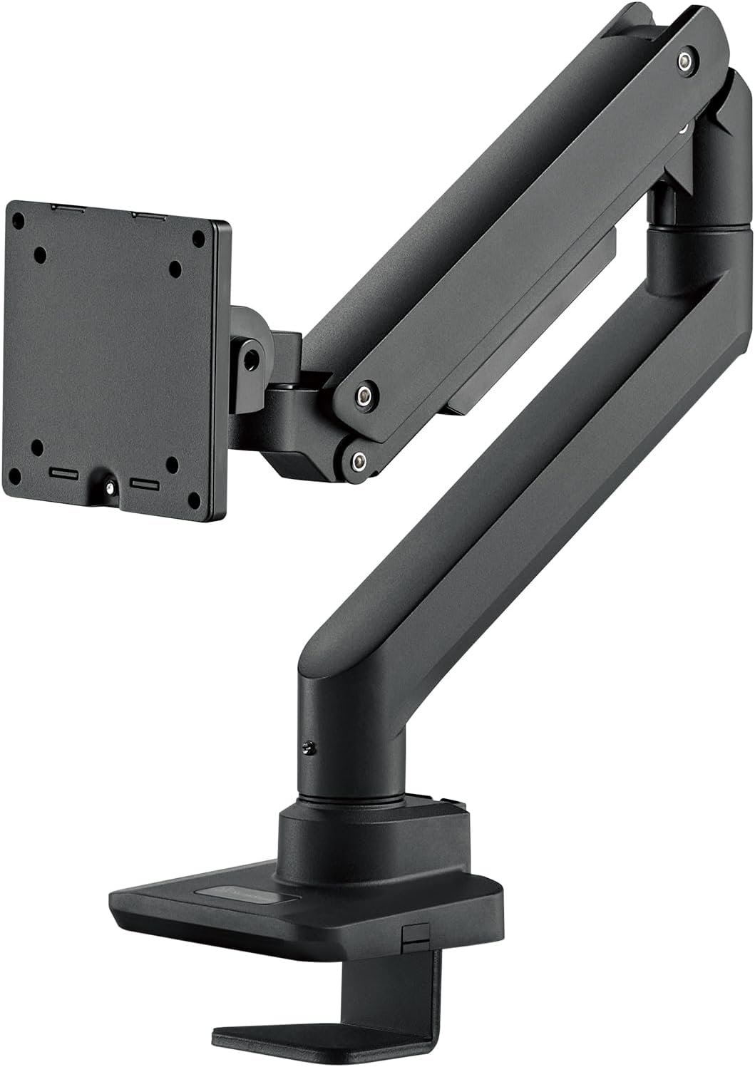 Silverstone ARM14B- Monitorarm für einzelnen Monitor mit Hochleistungs-Gasfederdesign und vielseitig