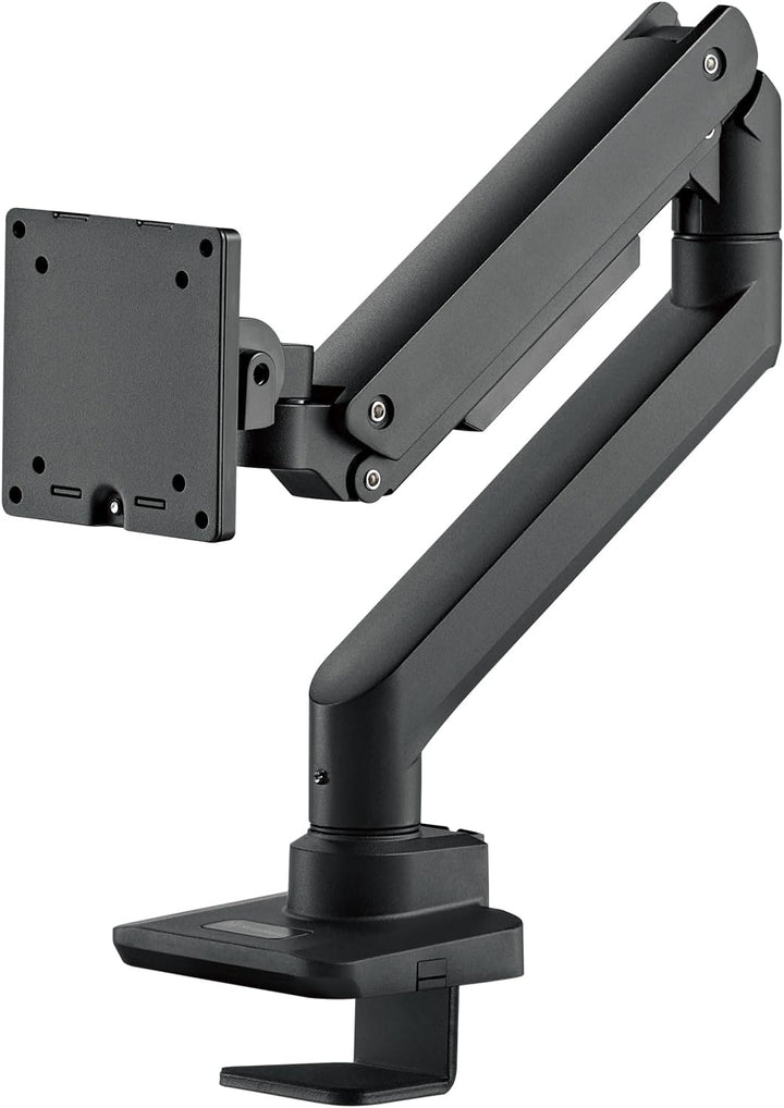 Silverstone ARM14B- Monitorarm für einzelnen Monitor mit Hochleistungs-Gasfederdesign und vielseitig