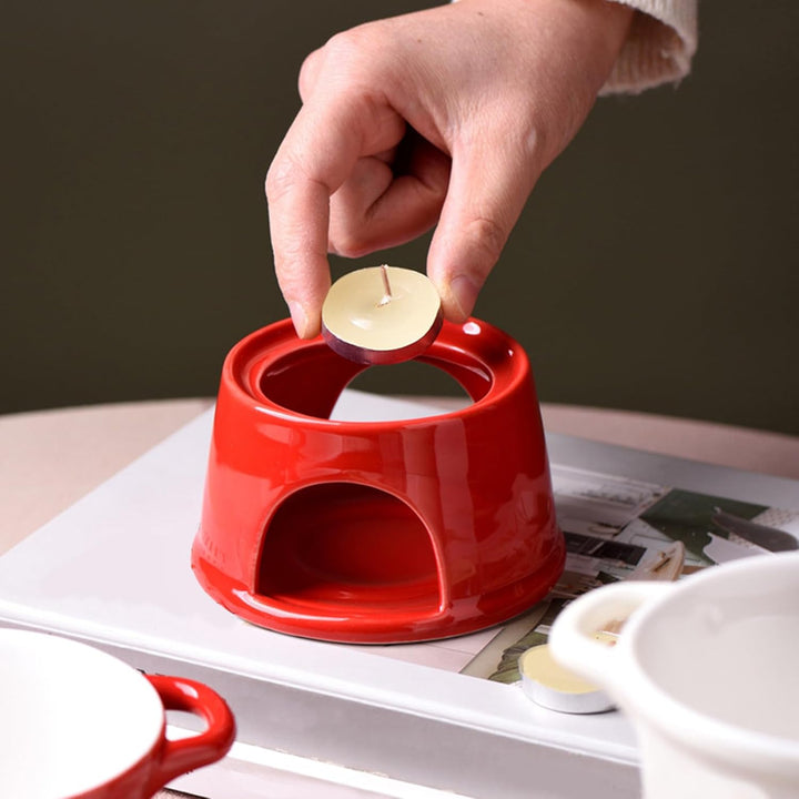Tasse zum Schmelzen von Schokolade - Keramik Zum Schmelzen,Fondue Tassen Set Für Schmelzende Schokol