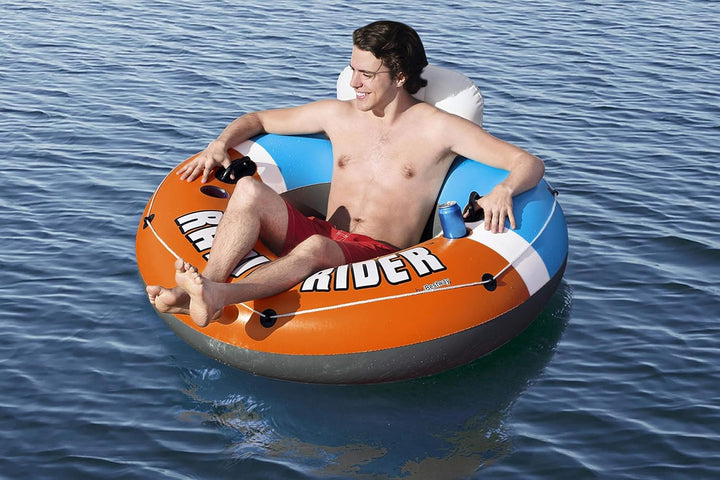 BESTWAY Coolerz Rapid Rider Tube 135 cm, Schwimmringsessel