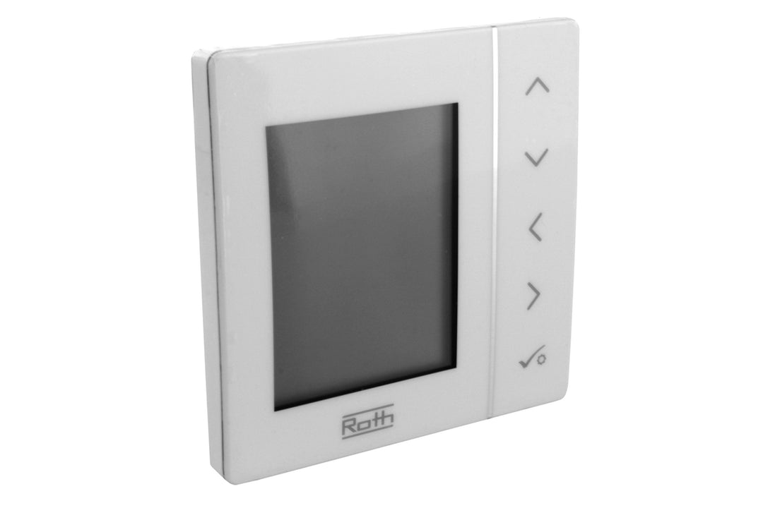 Roth Basicline T, 230V, programmierbarer Uhrenthermostat, Raumregler, 1135007436