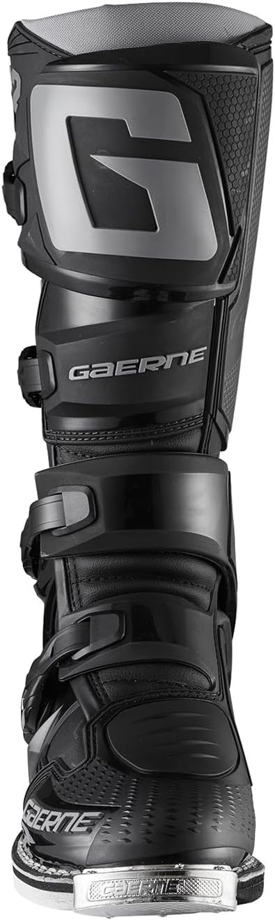 Gaerne Motocross-Stiefel SG 12 Schwarz Schwarz 41 EU, Schwarz 41 EU