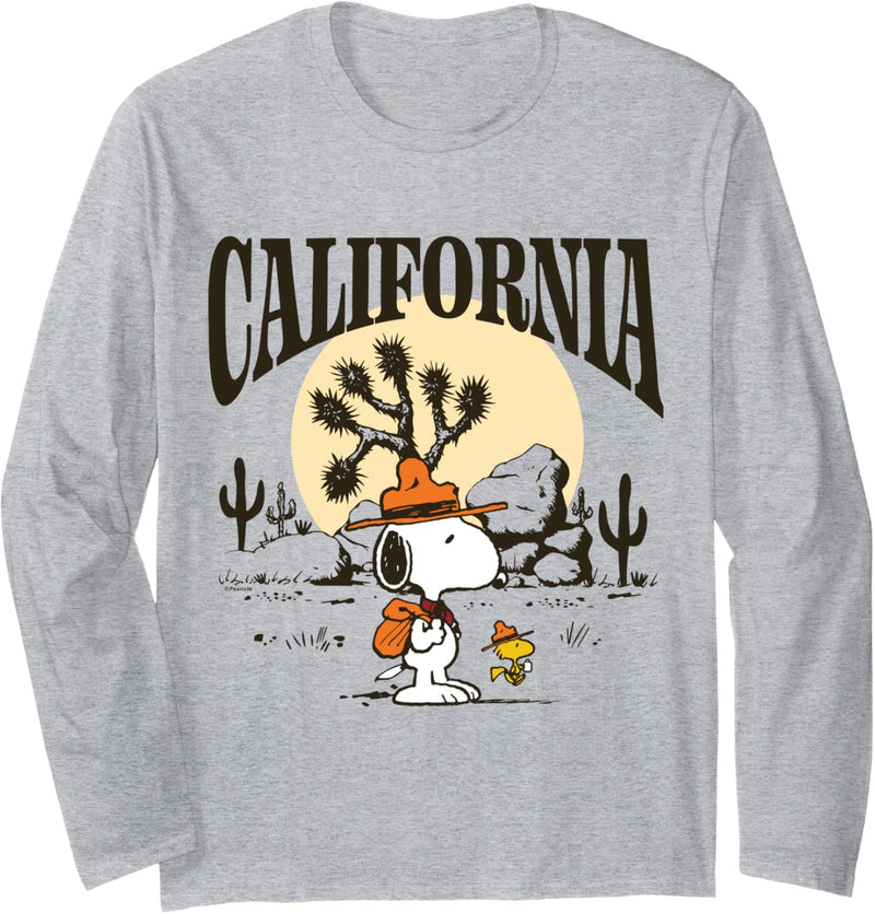 Erdnüsse - Snoopy Beagle Scout California Langarmshirt