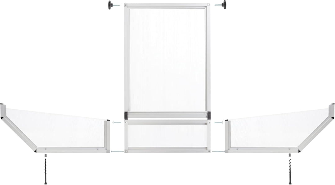 PreGaRo® Mährobotergarage mit klappbarem Dach. Masse innen 70x49x25x33 (LxBxHh+Hv) PG357P Polycarbon