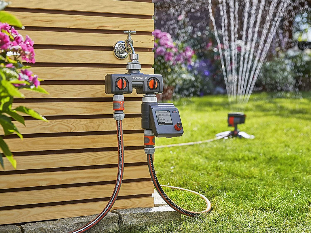 Gardena Bewässerungscomputer SelectControl: Bewässerungssteuerung, fünf Programmieroptionen, Batteri