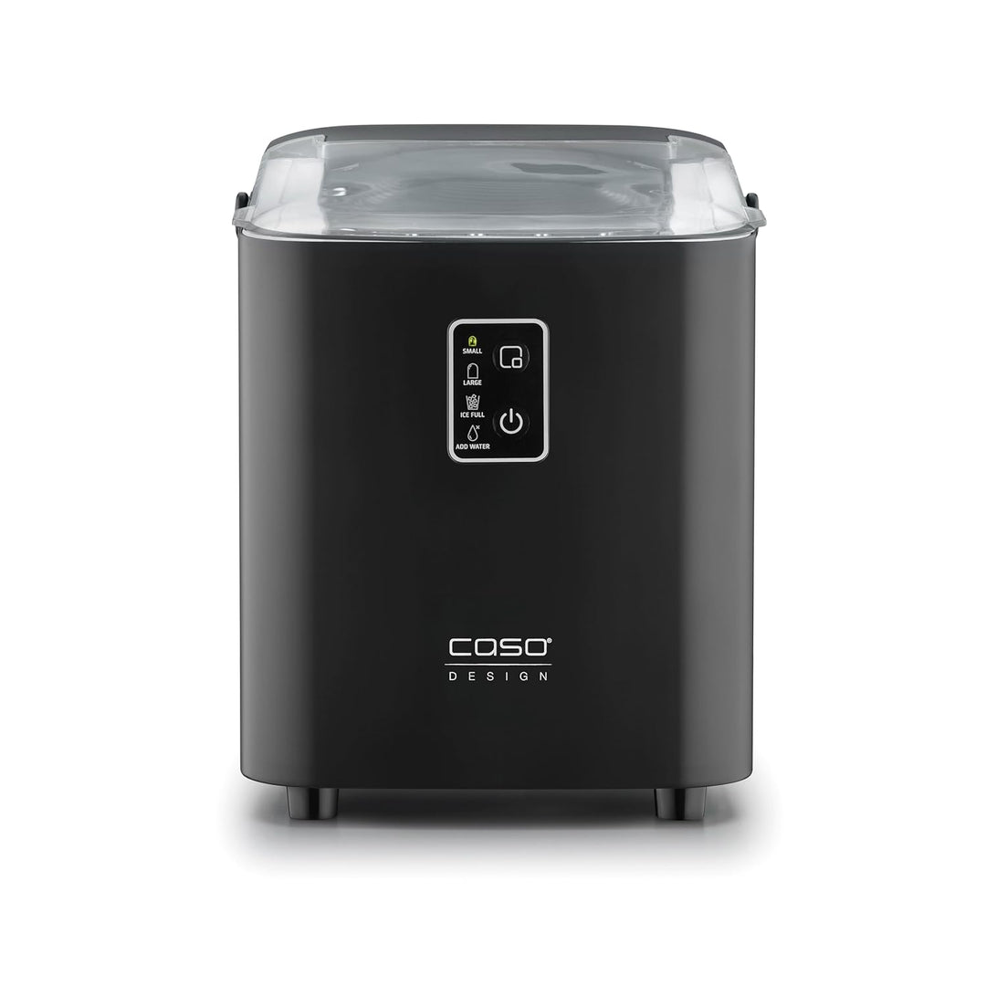 Caso IceChef Compact- Design Eiswürfelbereiter, schnelle Eiswürfel, 500g in 1h, 1L Wassertank, hygie