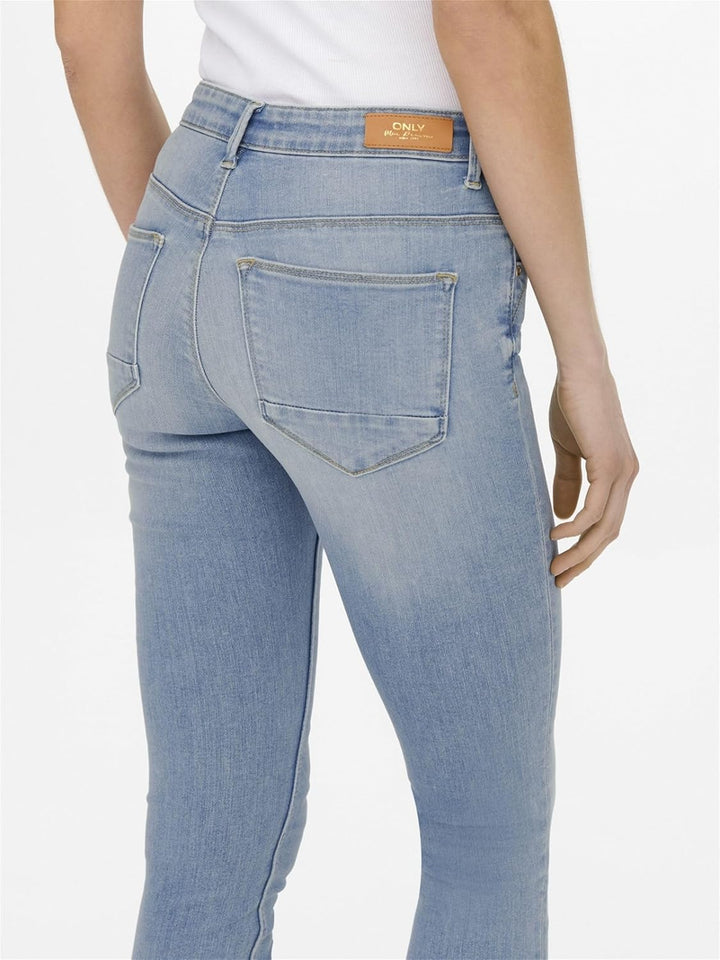 ONLY Damen ONLKENDELL RG SK ANK DNM TAI467 NOO 15223264 26W / 34L Light Blue Denim, 26W / 34L Light