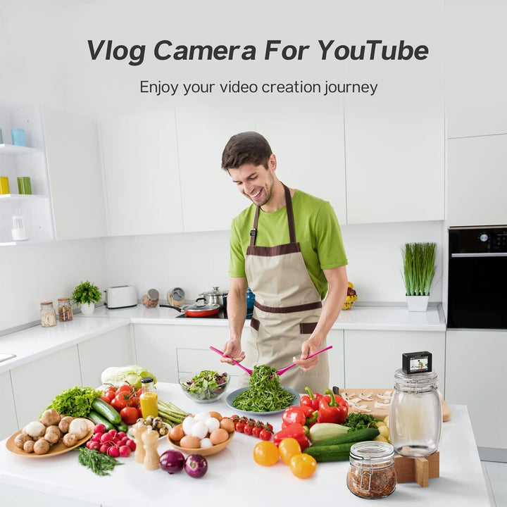 Surfola Action Cam 4K/30FPS 20MP 40M Unterwasserkamera WiFi PC Kamera Helmkamera mit Externes Mikrof