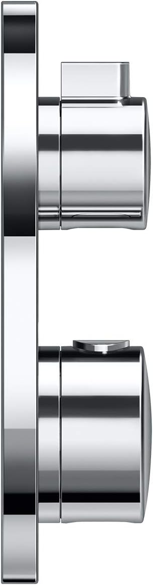 GROHE Grohtherm - Thermostat-Brausebatterie (mit integrierter 2-Wege-Umstellung, Sicherheitssperre b