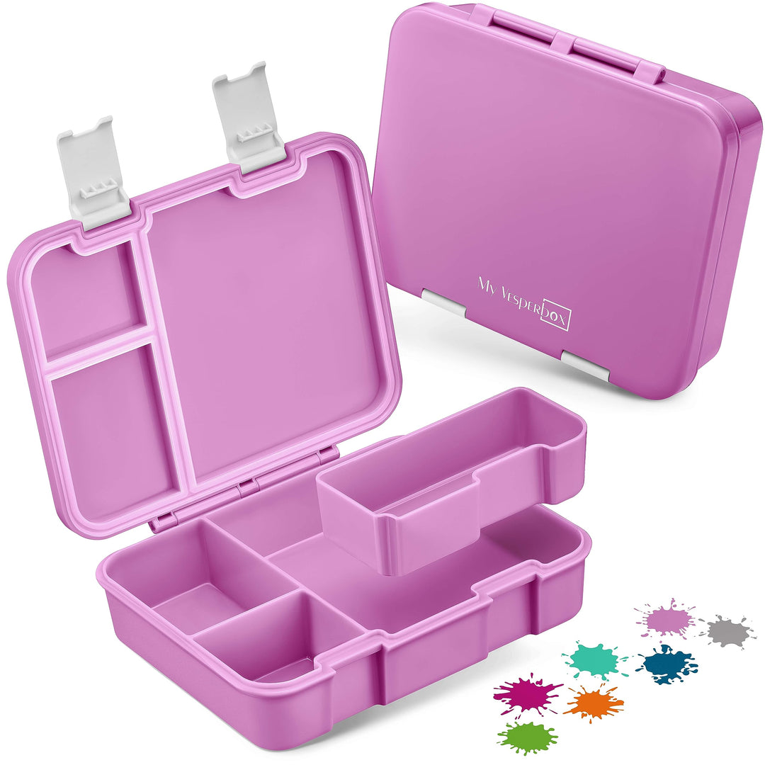 My Vesperbox® Brotdose für Kinder mit Fächern [JIN] - Lunchbox mit Trennfächern - Bento Box - Jausen
