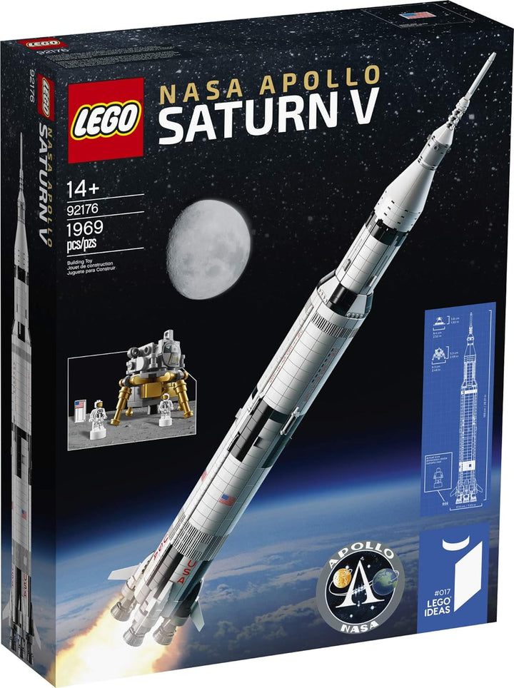 LEGO Ideas Nasa Apollo Saturn V 21309 Bausatz 1969-teilig