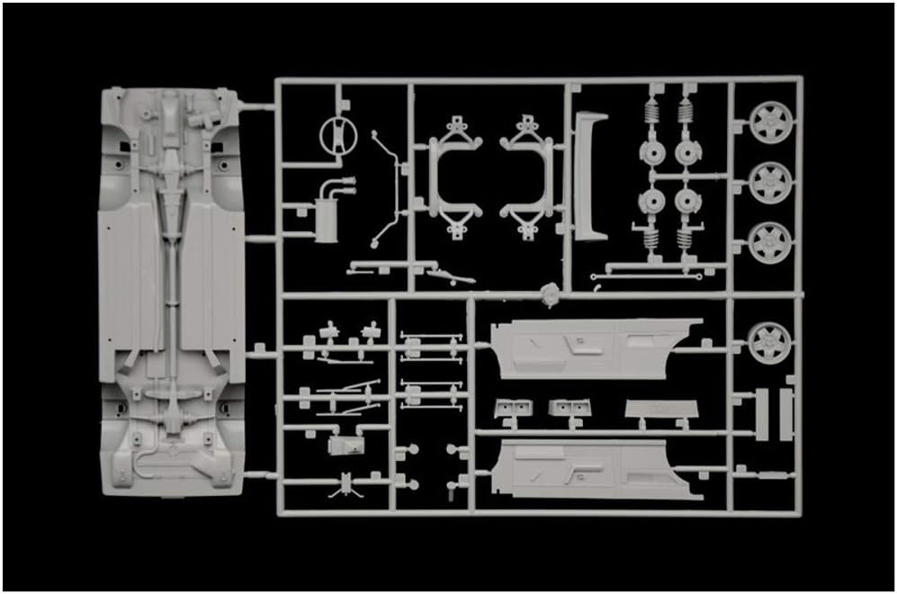 Italeri IT3642 3642S - 1:24 Audi Quattro Rally , Modellbau, Bausatz, Standmodellbau, Basteln, Hobby,