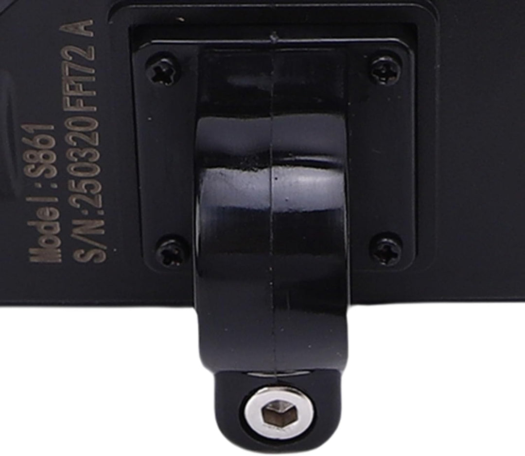 Sorandy S861 Elektrofahrrad-LCD-Display-Messgerät, E-Bike-Tachometer-Kilometerzähler mit SM-Anschlus