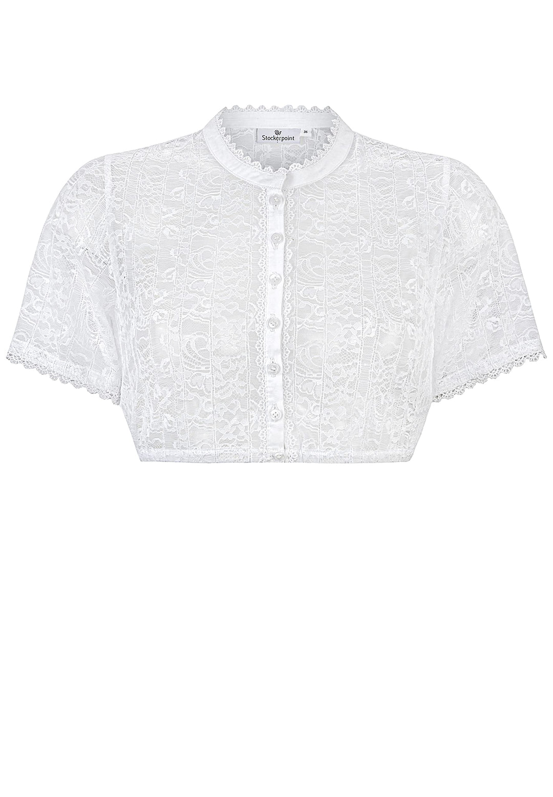 Stockerpoint Damen Lyla Bluse 38 Weiss, 38 Weiss