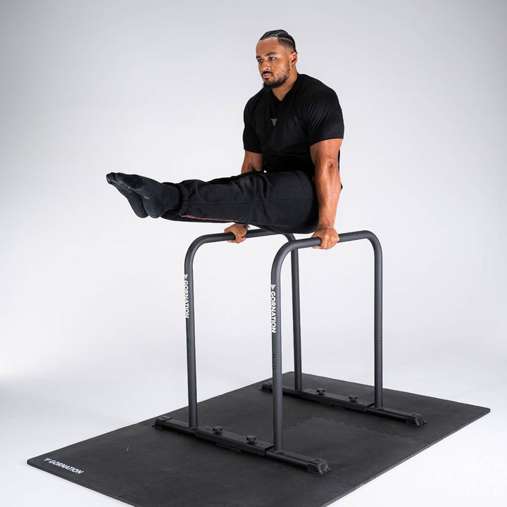 GORNATION Premium Dip Barren, Dip Stange, Verstellbares Calisthenics & Fitness Trainingsgerät mit ru