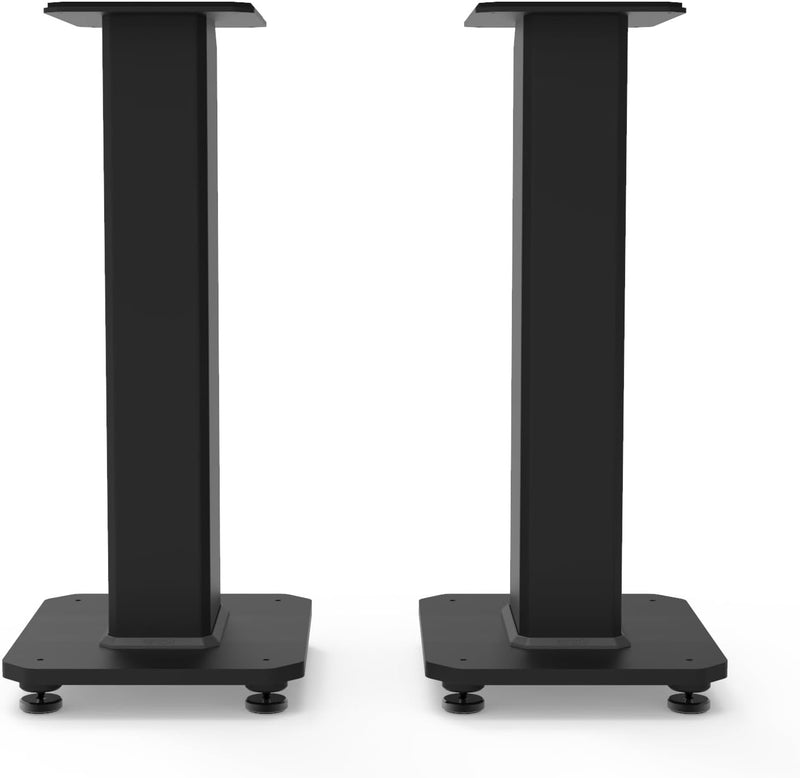 Kanto SX22 Universal Fillable Speaker Floor Stands for Bookshelf Speakers | 22" Tall | Dedicated Cab