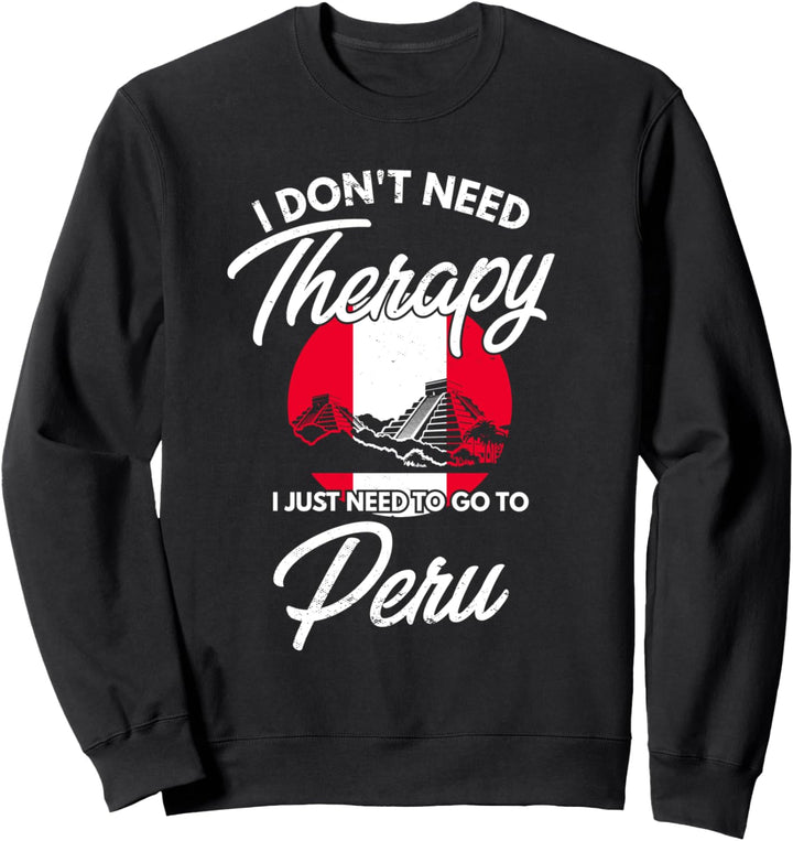 Peruanische Flagge I Peru Flagge I Urlaub Peru Sweatshirt
