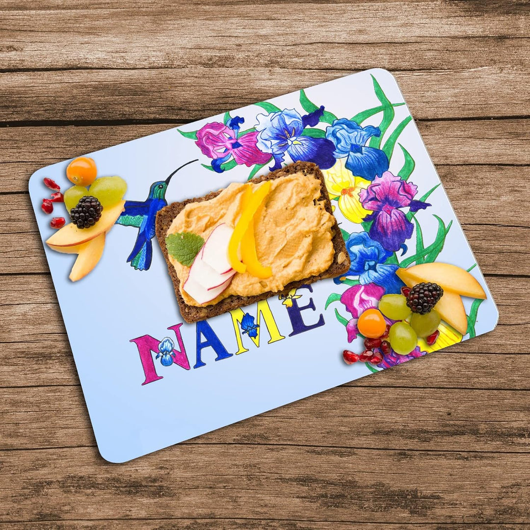Vesperbrettchen mit Name/Frühstücksbrettchen Brotzeitbrettchen Schneidebrettchen mit Motiv und Perso