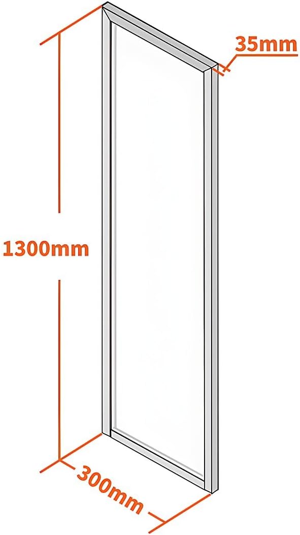 Vente-unique - Atelier-Glaswand - 30 x 130 cm - thermolackiertes Aluminium - Schwarz - Bayview