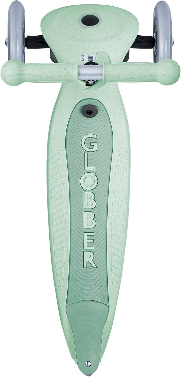 GLOBBER GO-UP Foldable Plus ECO – 3 in 1 Dreirad, Laufrad und Scooter, 120/80 mm, 3-rädrig, höhenver
