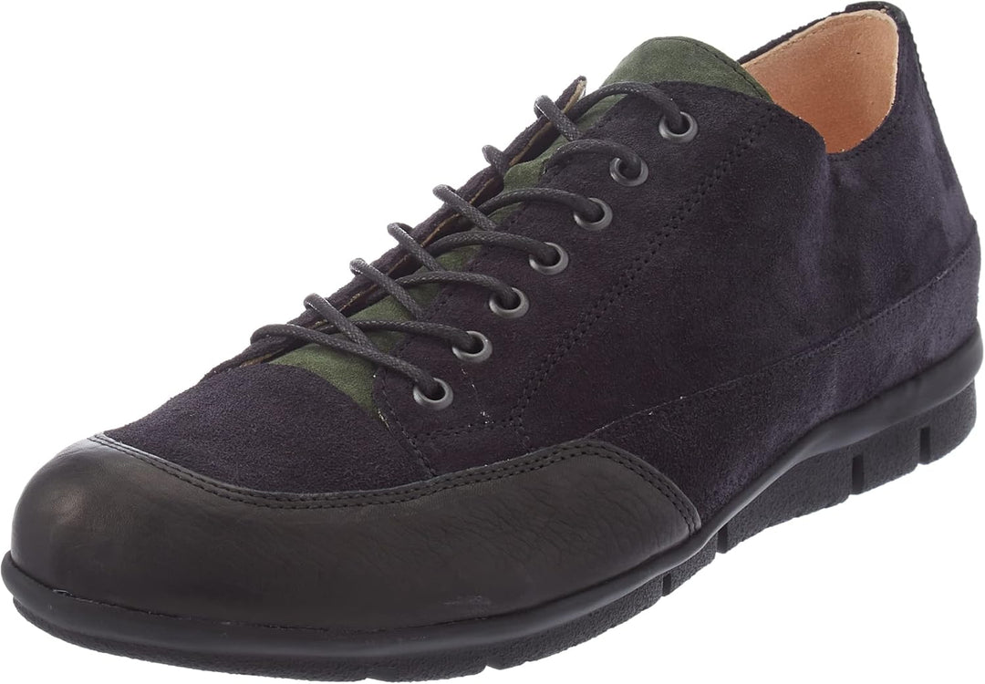 Think! Herren King Chromfrei Gegerbte Nachhaltige Wechselfussbett Schnürhalbschuhe 47 EU 8000 Oceano