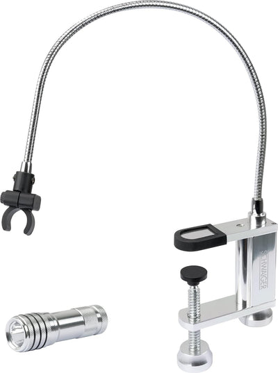 SCHWAIGER 658170 BBQ Grill-Leuchte Taschenlampe Grillzubehör Grill Licht Arbeitslampe Grill-Beleucht