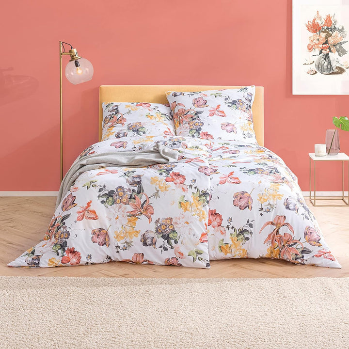 ESTELLA Mako Interlock Jersey Bettwäsche Oxana Multicolor 1 Bettbezug 155 x 200 cm + 1 Kissenbezug 8