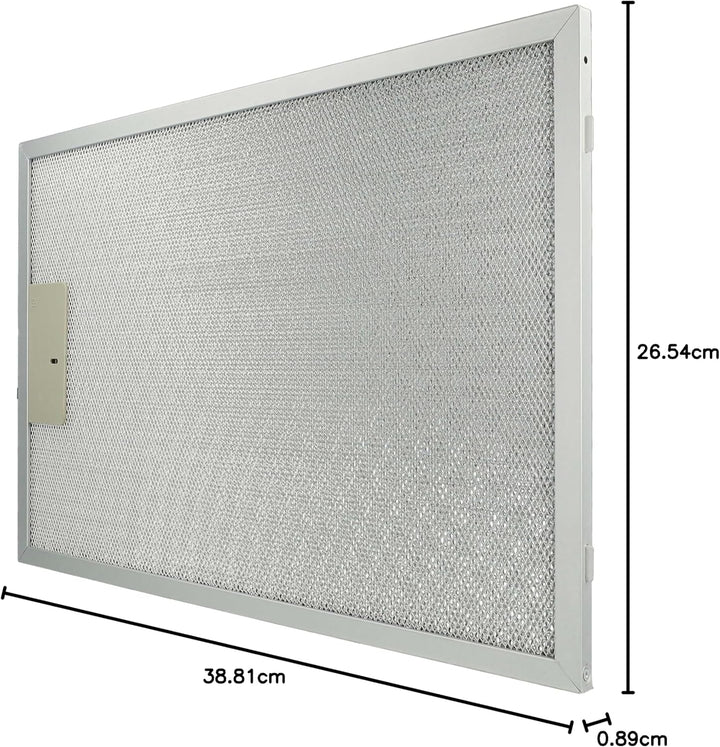 vhbw 2x Filter Metallfettfilter kompatibel mit Bosch DWW 09 W650, 09 W460, 09 W850 Dunstabzugshaube