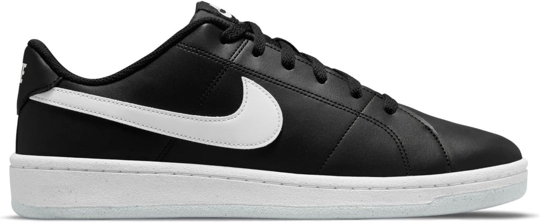 Nike Herren Court Royale Sneakers 44.5 EU Schwarz Black White 010, 44.5 EU Schwarz Black White 010