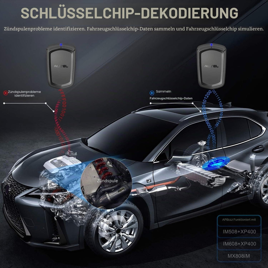 Autel APB112 Auto Smart Schlüssel Simulator für Autel MaxiIM IM508, IM608, IM608 PRO, MX808IM und OT