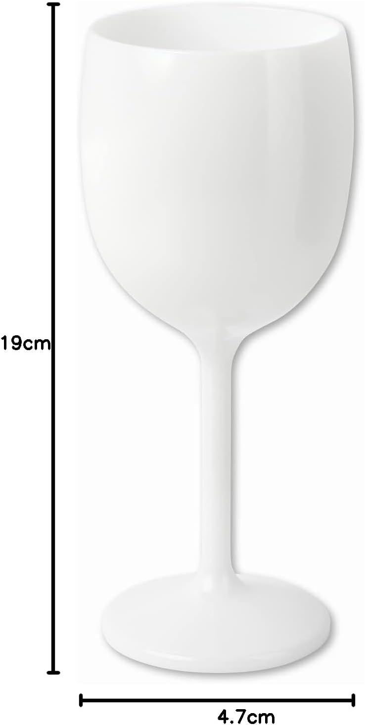 Schramm® Mehrweg Weingläser in weiss wählbar 6, 12, 24 oder 48 Stück Champagner Glas Sektflöten Sekt