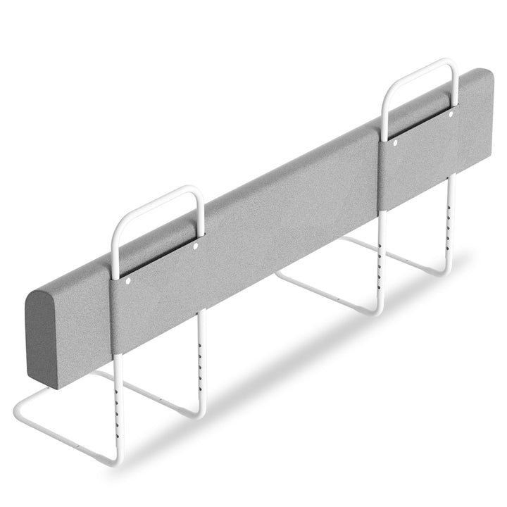 Bettgitter für Kinder 150cm, Bettschutzgitter 5-Loch Höhenverstellbar, Rausfallschutz Bett, Kinderbe