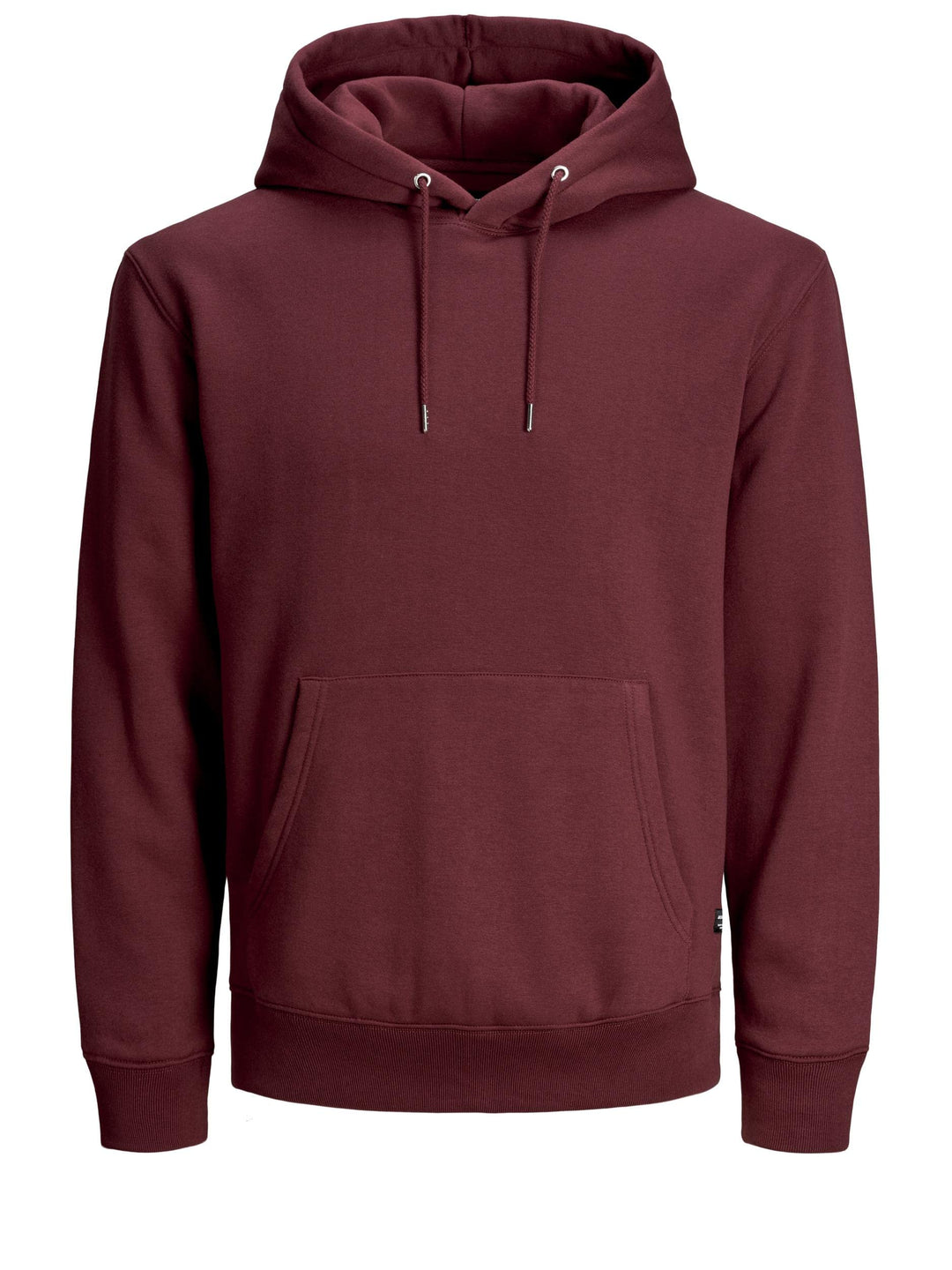 JACK & JONES Herren Basic Hoodie Soft Sweat Hood Jumper Kapuzen Pullover, XS Rot (Port Royale/Reg)