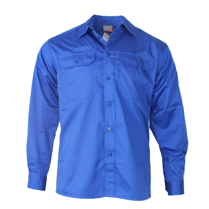 Fristad Kansas - Shirt L/sleeve 7385 B60 XX/Large Royal Blue 100731-530 2XL
