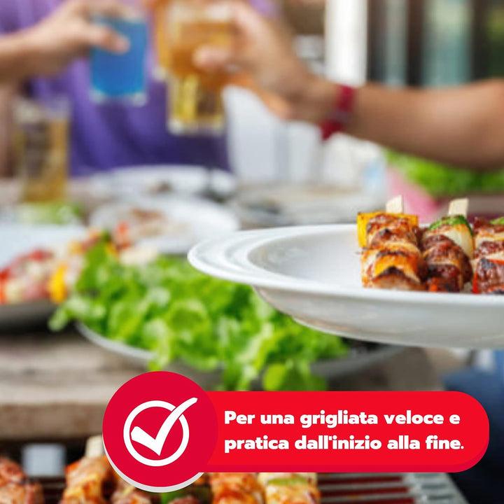 ARDES - Elektrogrill Rauchfrei 2200 W Tragbarer elektrischer Balkongrill Grill für Innen- und Aussen