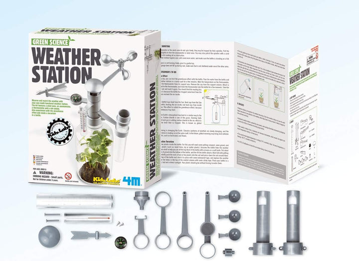 4m KidzLabs Green Science Wetterstation