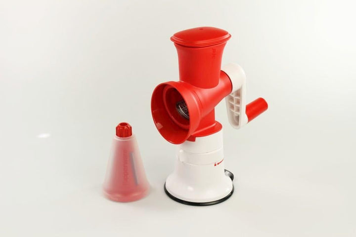 TUPPERWARE Chef Profi-Chef Eisschaber rot 2x Reiben