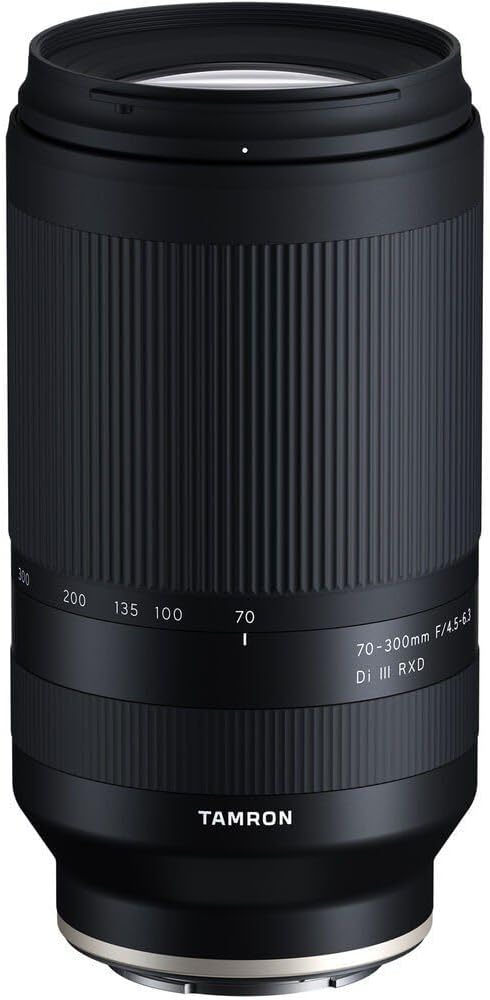 Tamron 70-300mm A047SF F/4.5-6.3 Di III RXD - Objektiv für Sony E-Mount & 20mm F/2.8 Di III OSD M 1: