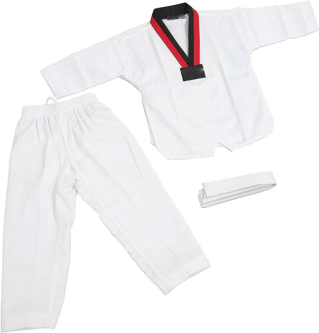 Taekwondo-Anzug, Elastischer Bund, rutschfest, Atmungsaktiv, Bequem, Taekwondo-Anzug für Zum Trainin