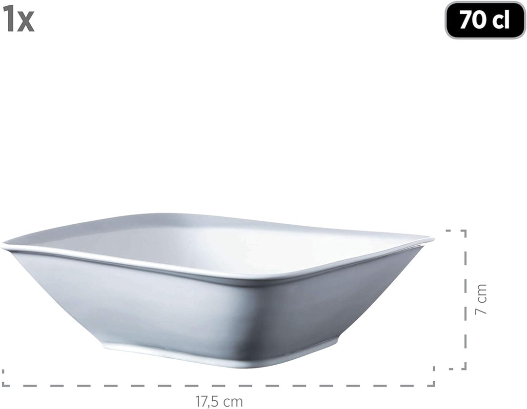 Mäser Serie La Musica, Schalenset 3-teilig, Porzellan, weiss Schalen-Set 3-tlg, Schalen-Set 3-tlg